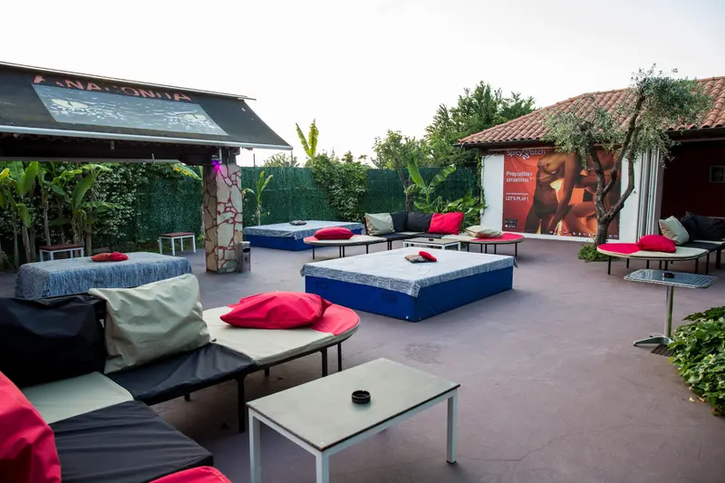 Outdoor Mediterranean Garden